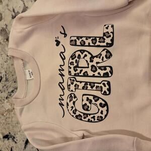 Shein Sweatshirt and Pants Set - Mama's Girl Print 6-9M